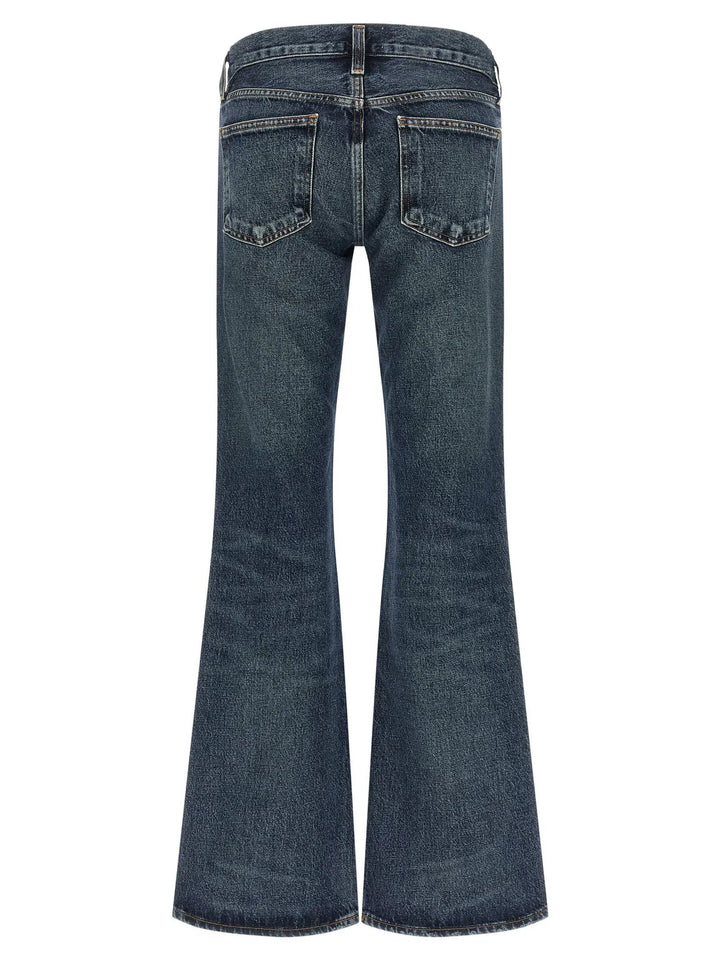 Agolde Sample Sale | Agolde Blue Cotton Bootcut Jeans - | Designer outlet