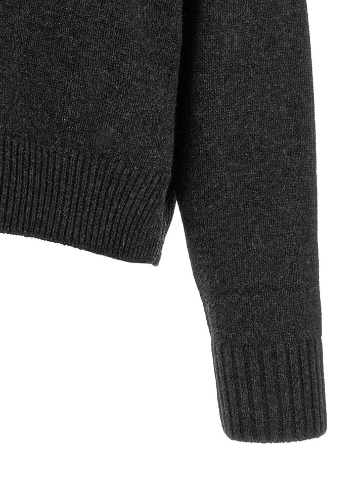 Loulou De Saison Sample Sale | Loulou De Saison Gray Wool Cardigan - | Designer outlet