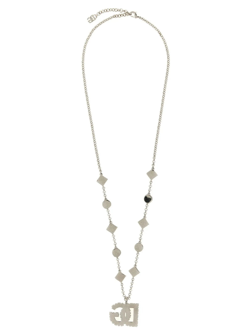 Dolce & Gabbana Sample Sale | Dolce & Gabbana Silver Brass Necklace - | Designer outlet