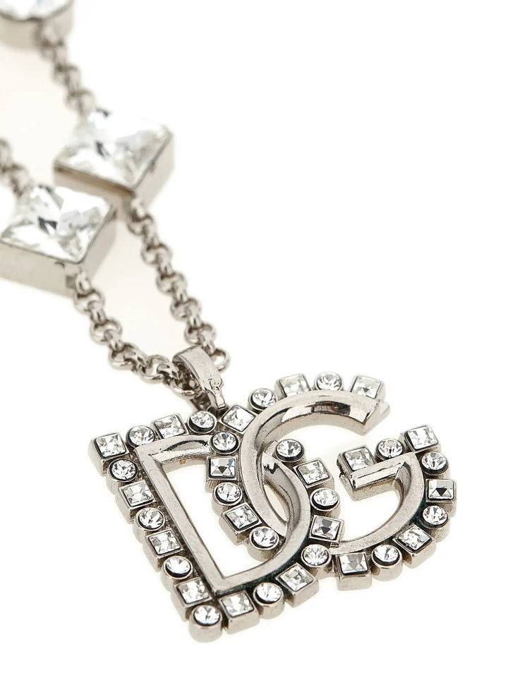 Dolce &amp; Gabbana Sample Sale | Dolce &amp; Gabbana Silver Brass Necklace - | Designer outlet
