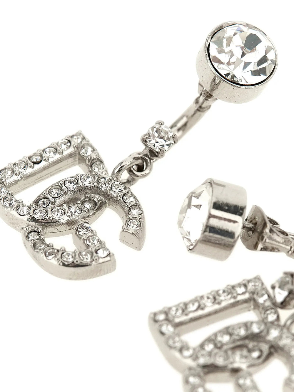 Dolce & Gabbana Sample Sale | Dolce & Gabbana Silver Brass Earrings - | Designer outlet