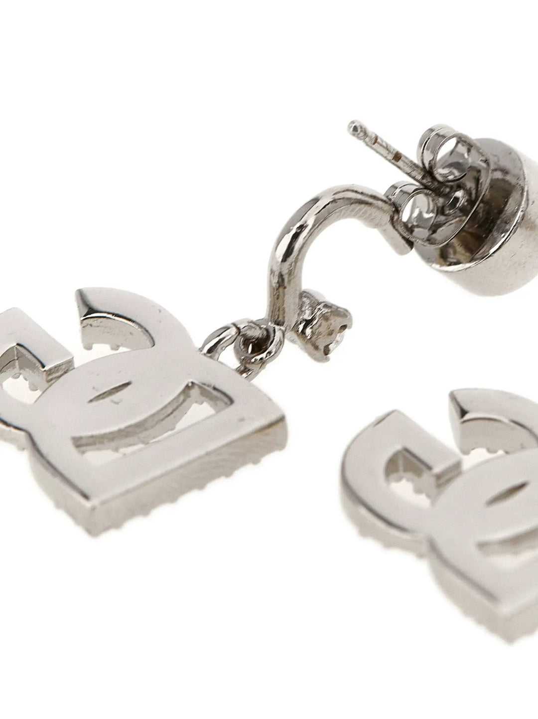 Dolce &amp; Gabbana Sample Sale | Dolce &amp; Gabbana Silver Brass Earrings - | Designer outlet