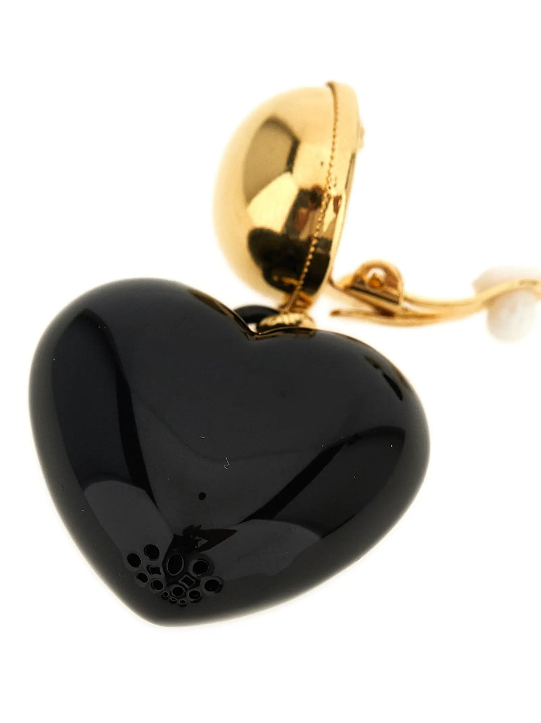 Dolce &amp; Gabbana Sample Sale | Dolce &amp; Gabbana Black Brass Earrings - | Designer outlet