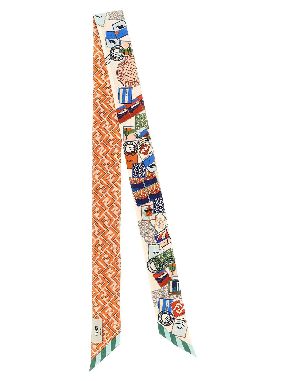 Fendi Sample Sale | Fendi Multicolor Silk Hairband - | Designer outlet