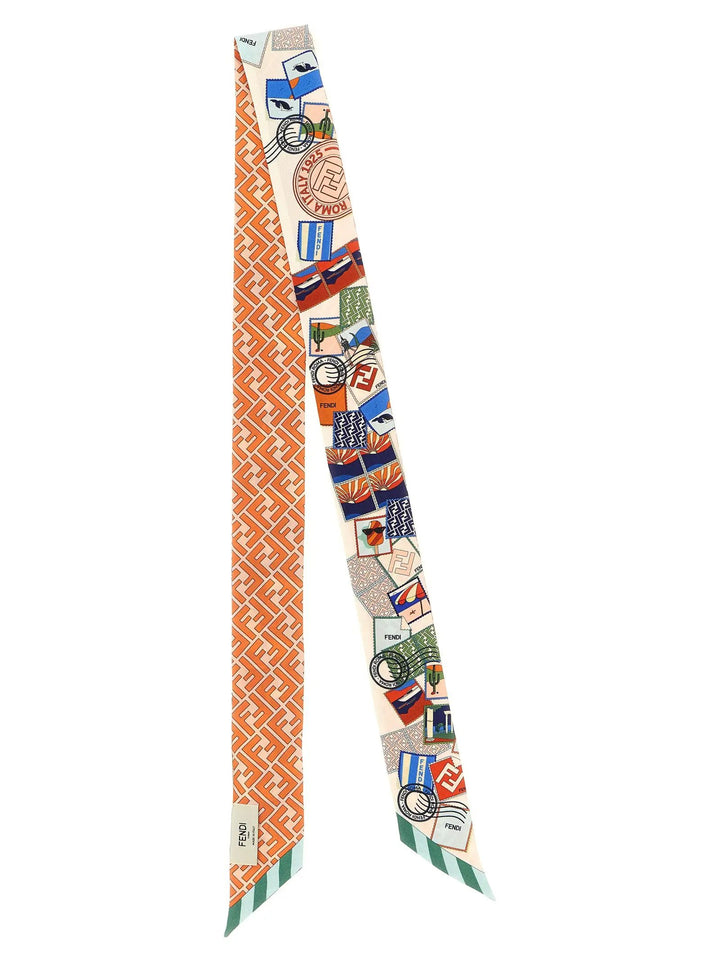 Fendi Sample Sale | Fendi Multicolor Silk Hairband - | Designer outlet