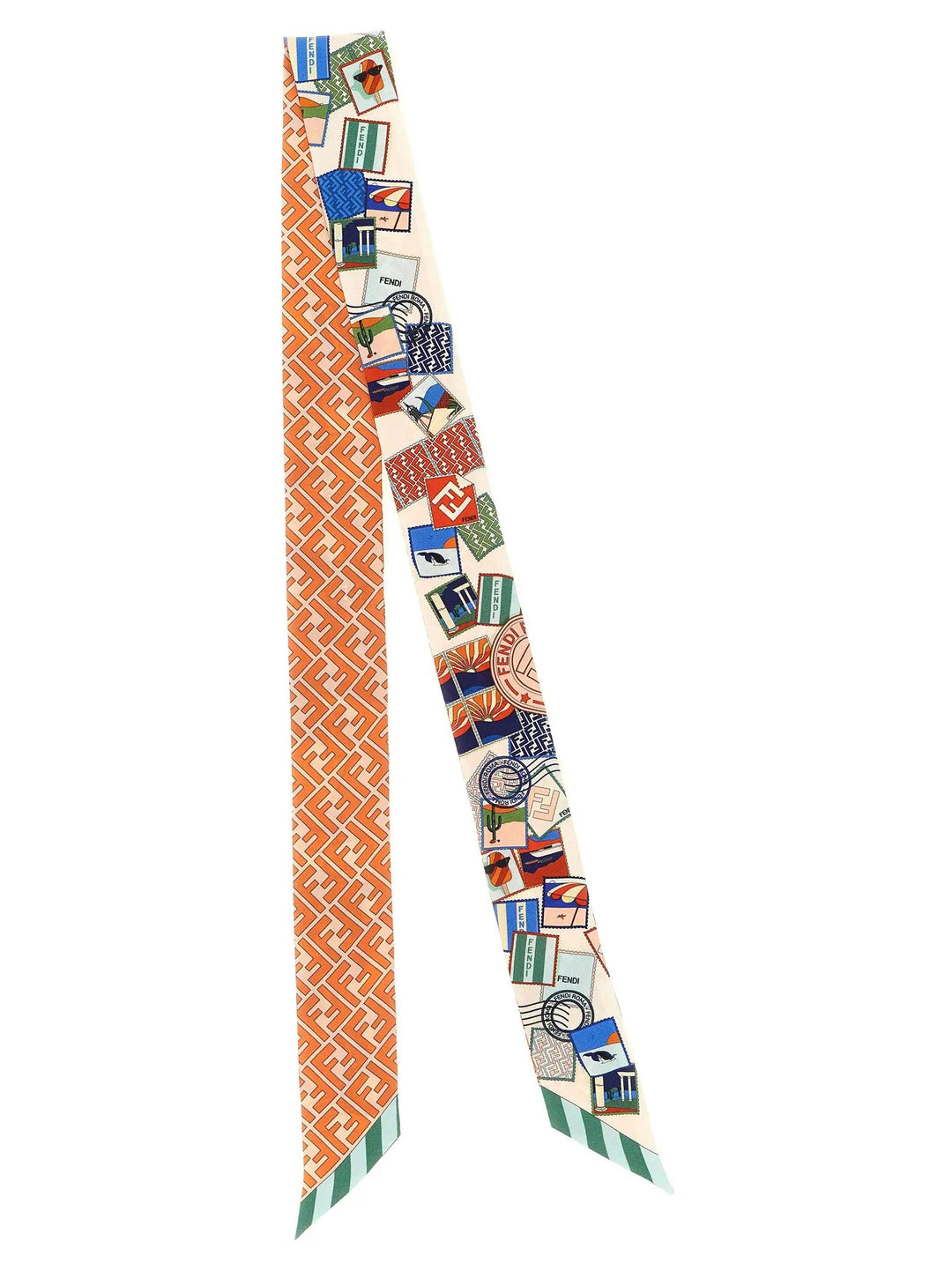 Fendi Sample Sale | Fendi Multicolor Silk Hairband - | Designer outlet