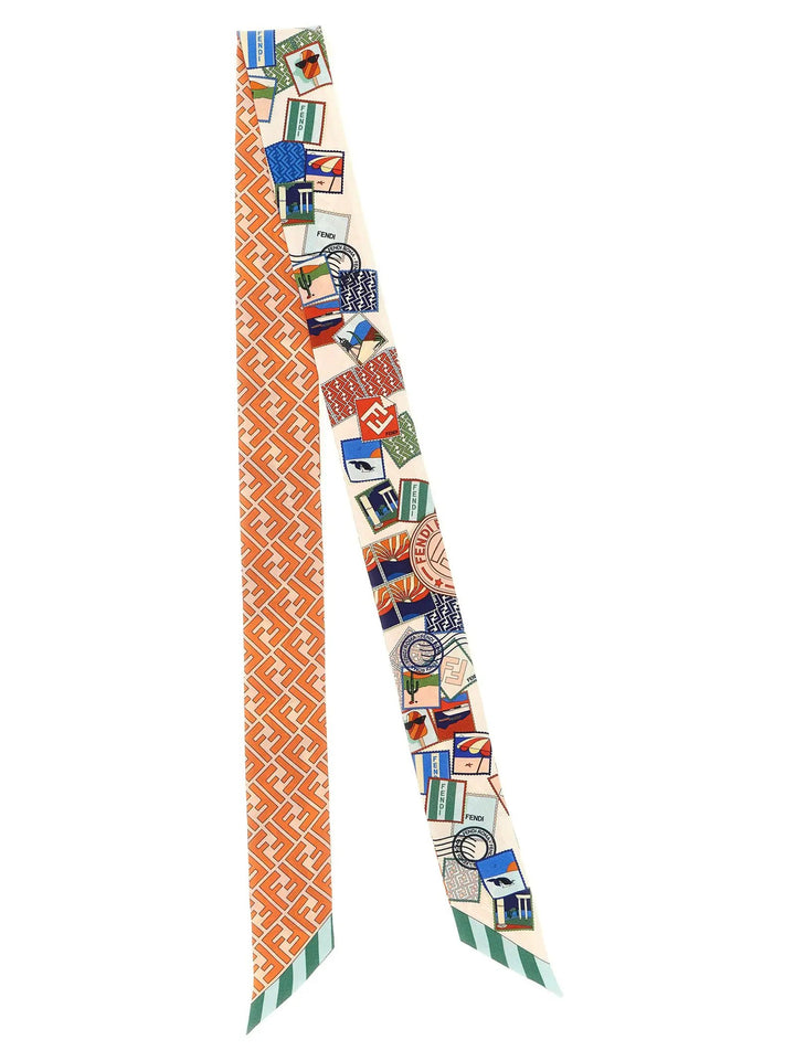 Fendi Sample Sale | Fendi Multicolor Silk Hairband - | Designer outlet