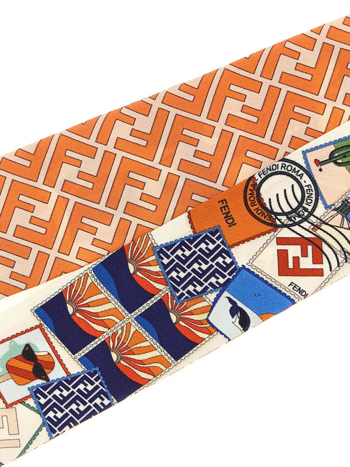 Fendi Sample Sale | Fendi Multicolor Silk Hairband - | Designer outlet