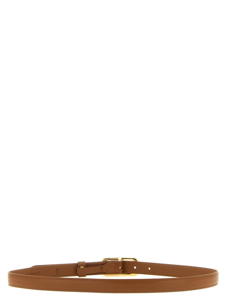 Fendi Sample Sale | Fendi Brown Calfskin Regular Belt - | Designer outlet