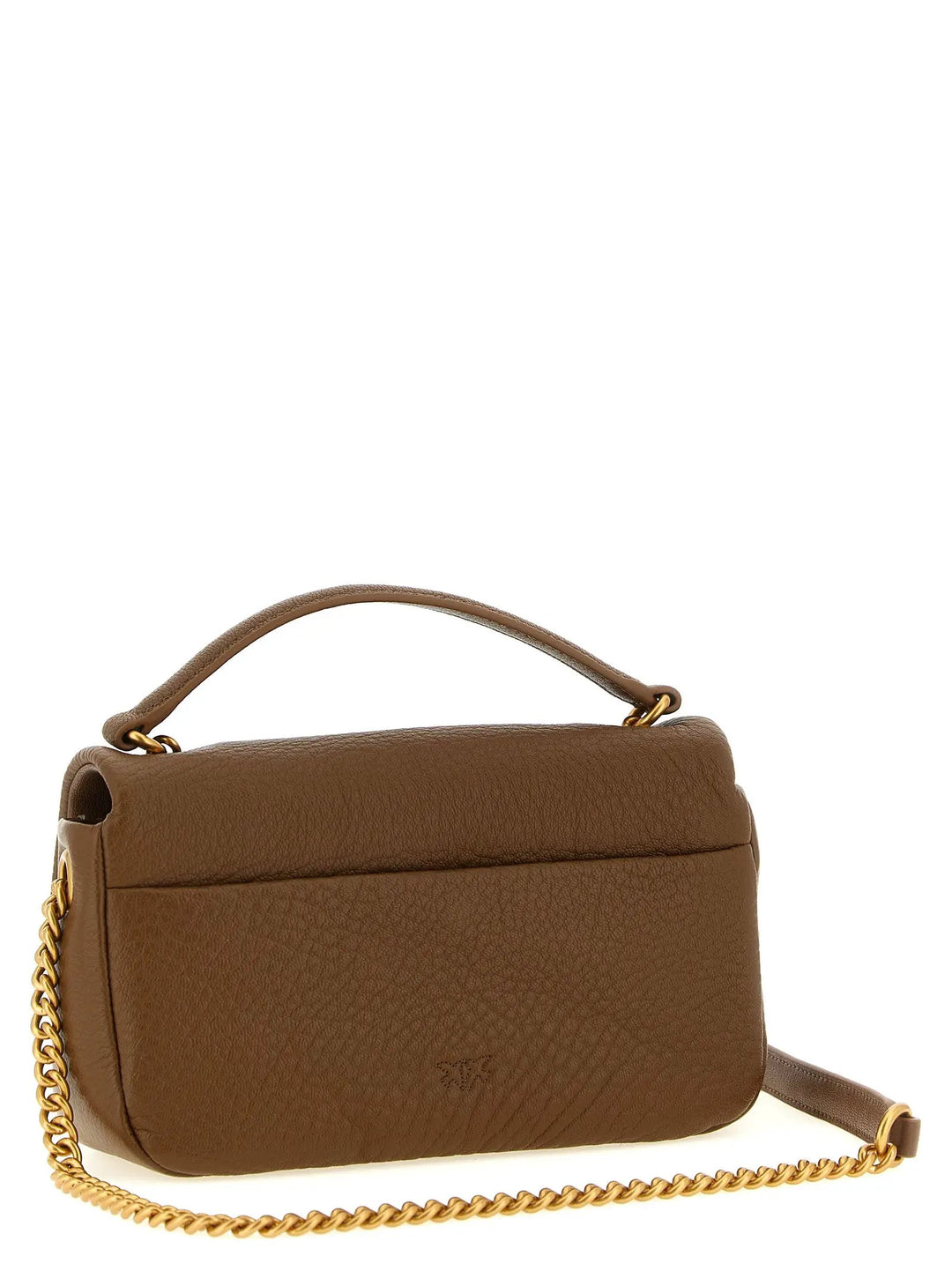PINKO Sample Sale | PINKO Brown Lamb Leather Shoulder Bag - | Designer outlet