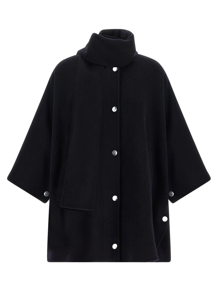 PINKO Sample Sale | PINKO Blue Wool Coat - | Designer outlet