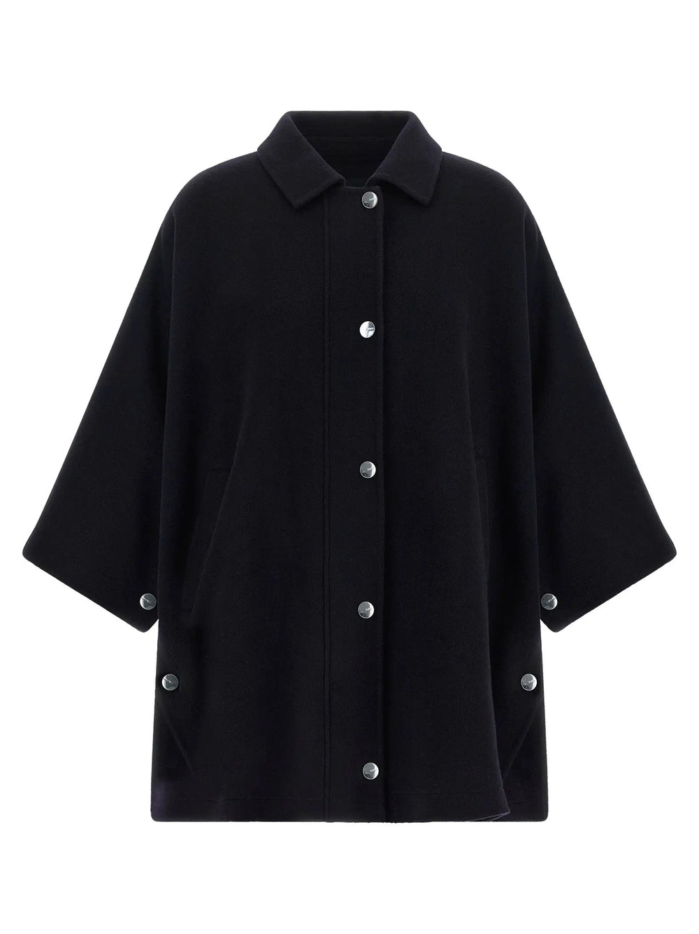 PINKO Sample Sale | PINKO Blue Wool Coat - | Designer outlet