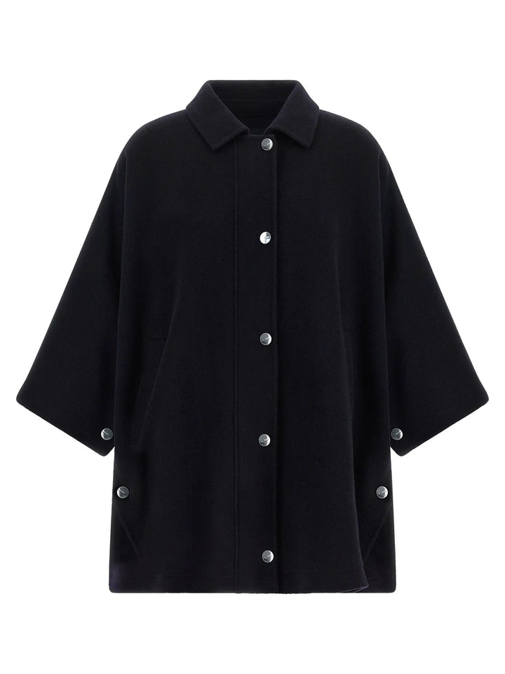 PINKO Sample Sale | PINKO Blue Wool Coat - | Designer outlet