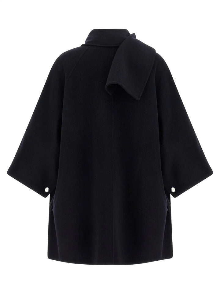 PINKO Sample Sale | PINKO Blue Wool Coat - | Designer outlet