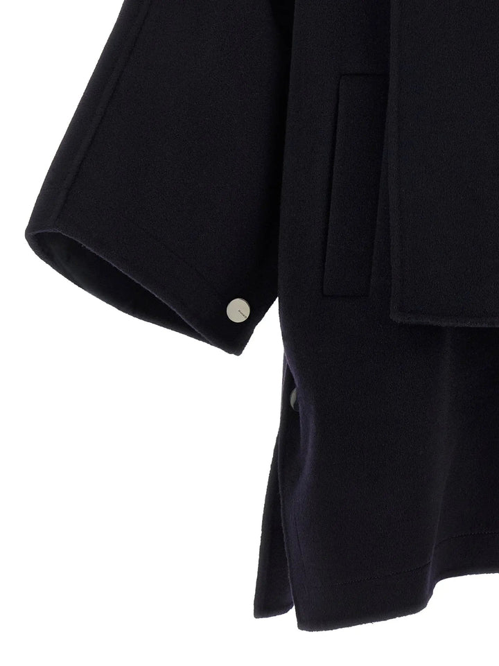 PINKO Sample Sale | PINKO Blue Wool Coat - | Designer outlet