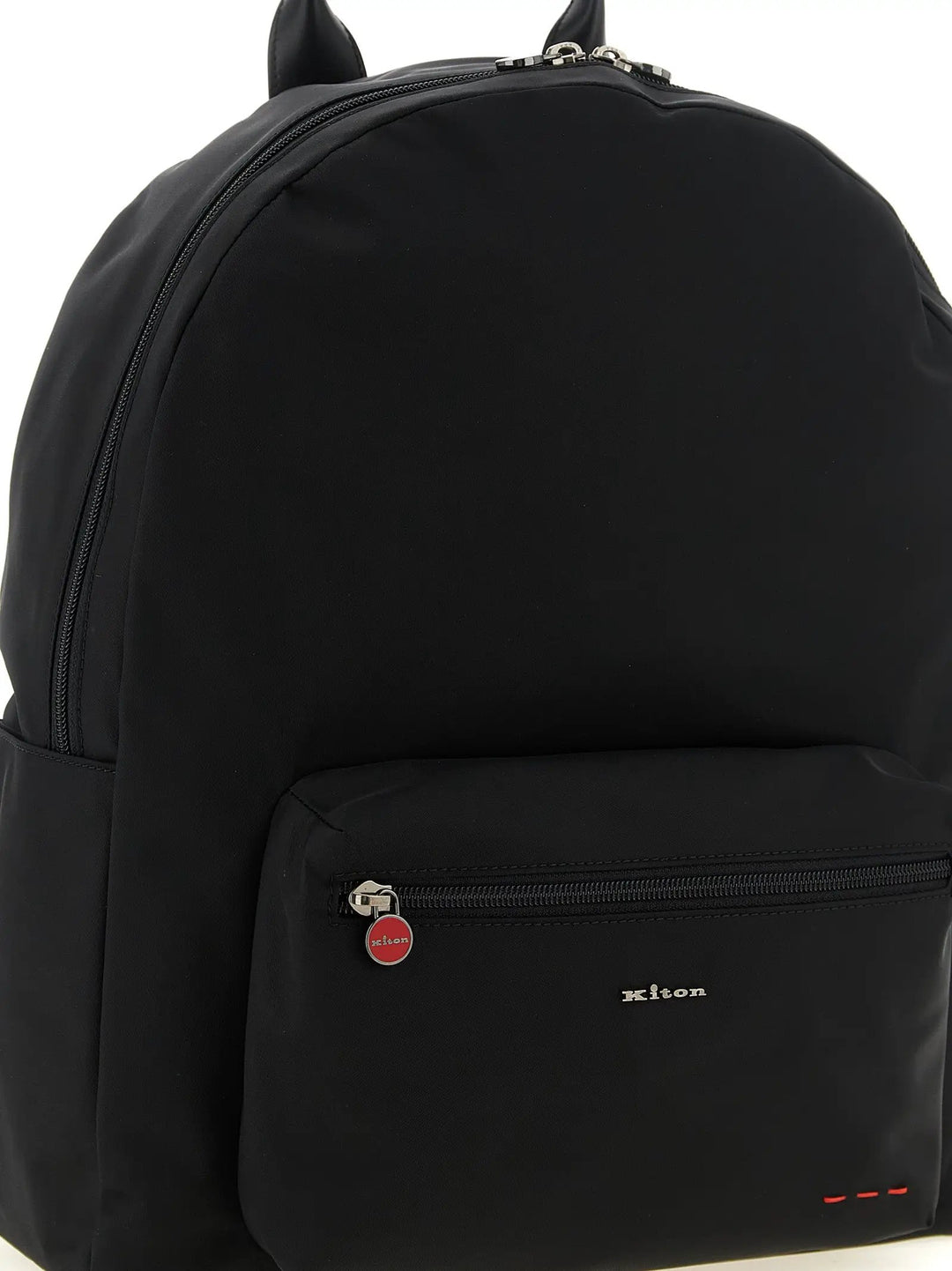 Kiton Sample Sale | Kiton Black Polyamide Backpack - | Designer outlet