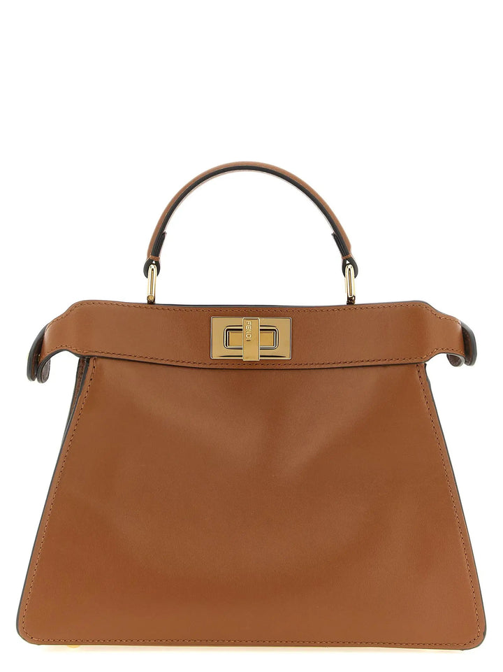 Fendi Brown Calfskin Crossbody Bag