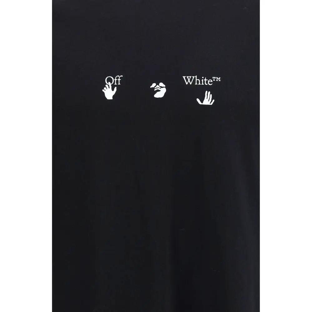 Off-White Sample Sale | Off-White Black Cotton T-Shirt - | Designer outlet