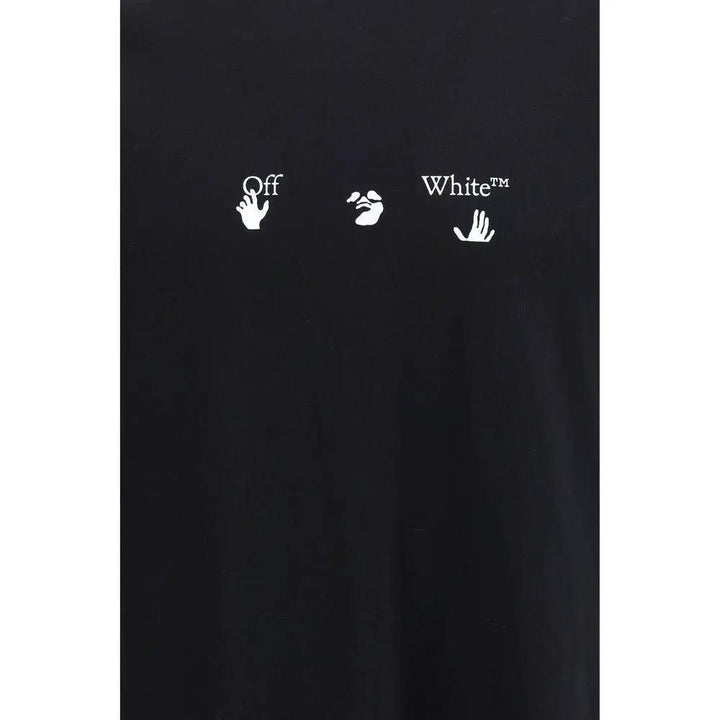 Off-White Sample Sale | Off-White Black Cotton T-Shirt - | Designer outlet