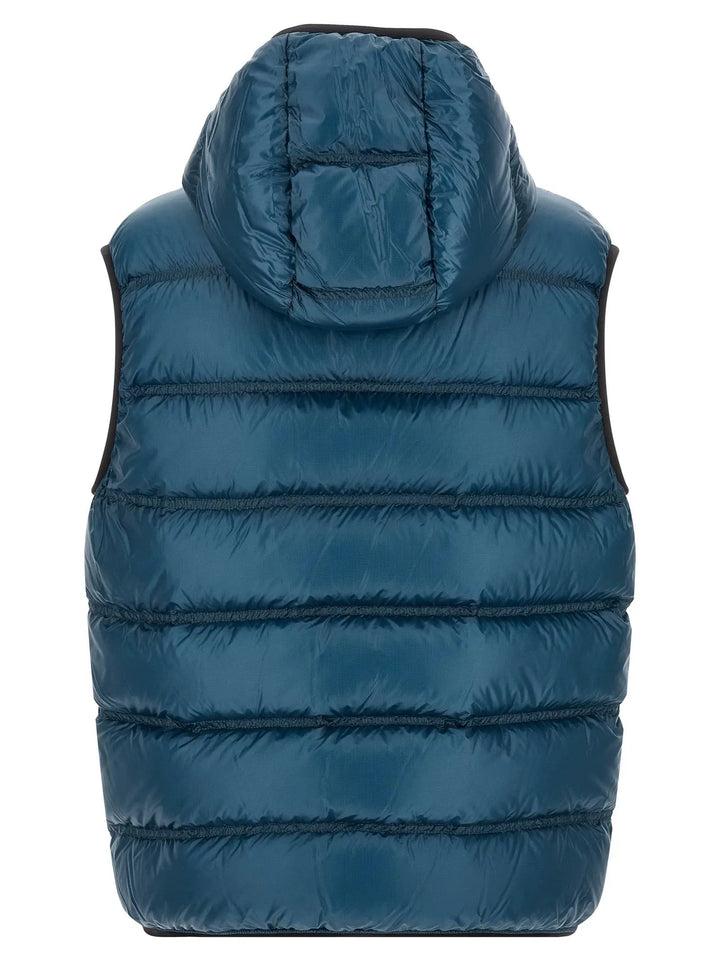 Moncler Sample Sale | Moncler Blue Polyamide Full-Length Jacket - | Designer outlet