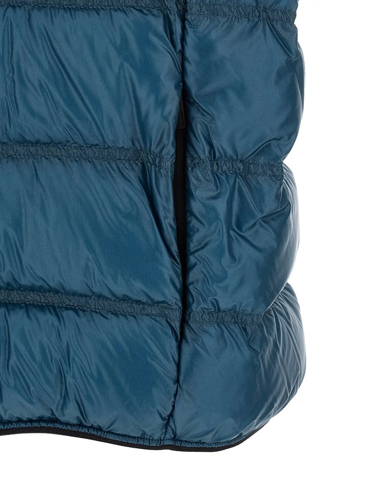 Moncler Sample Sale | Moncler Blue Polyamide Full-Length Jacket - | Designer outlet