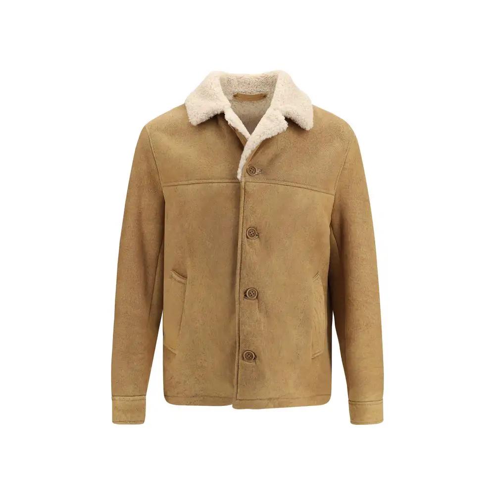 Salvatore Santoro Sample Sale | Salvatore Santoro Brown Leather Full-Length Jacket - | Designer outlet