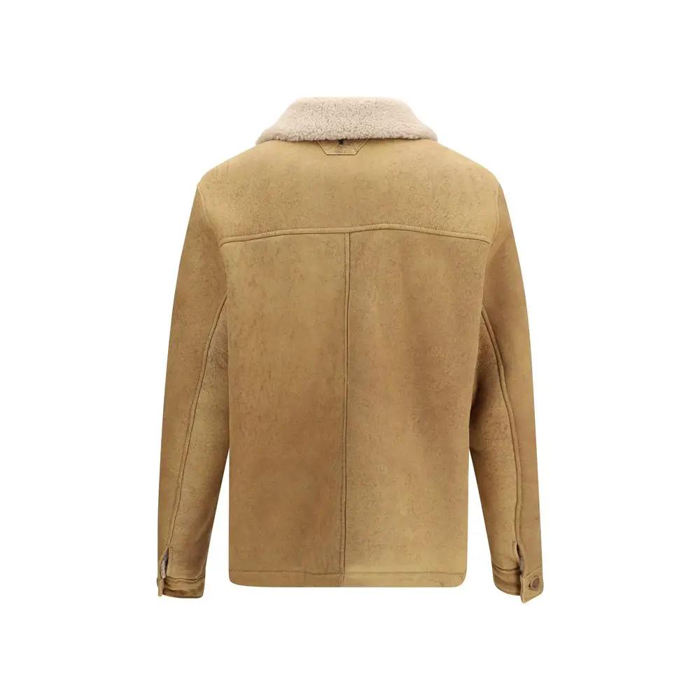 Salvatore Santoro Sample Sale | Salvatore Santoro Brown Leather Full-Length Jacket - | Designer outlet