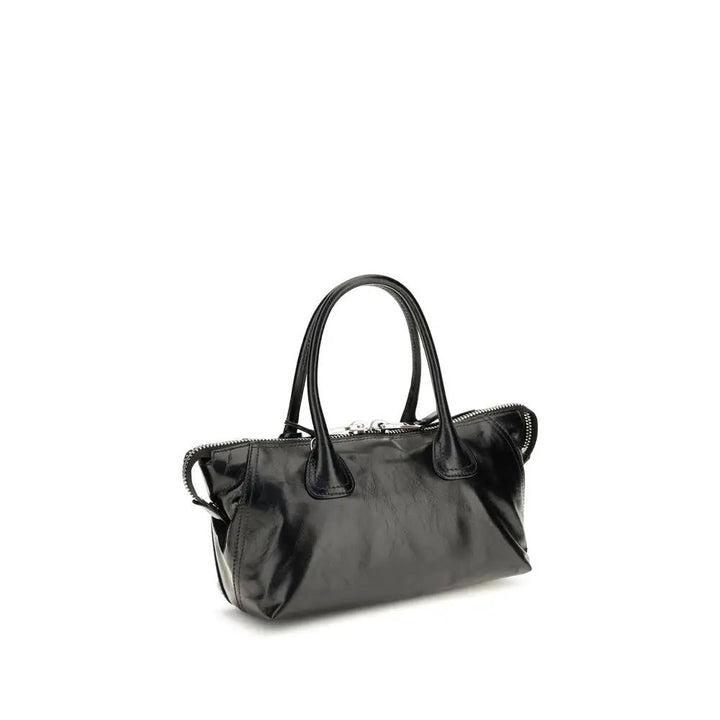 Miu Miu Sample Sale | Miu Miu Black Calf Leather Bos Taurus Handbag - | Designer outlet