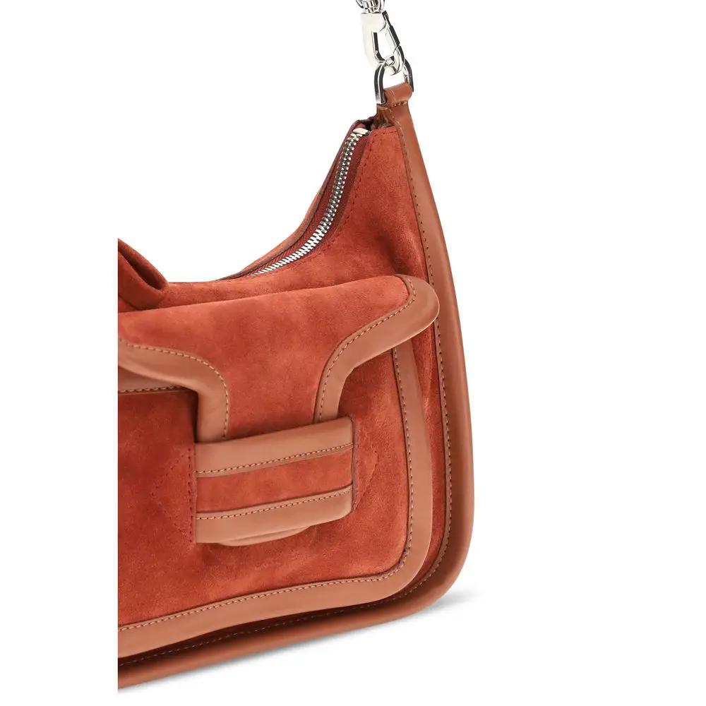 Pierre Hardy Sample Sale | Pierre Hardy Brown Calf Leather Bos Taurus Shoulder Bag - | Designer outlet