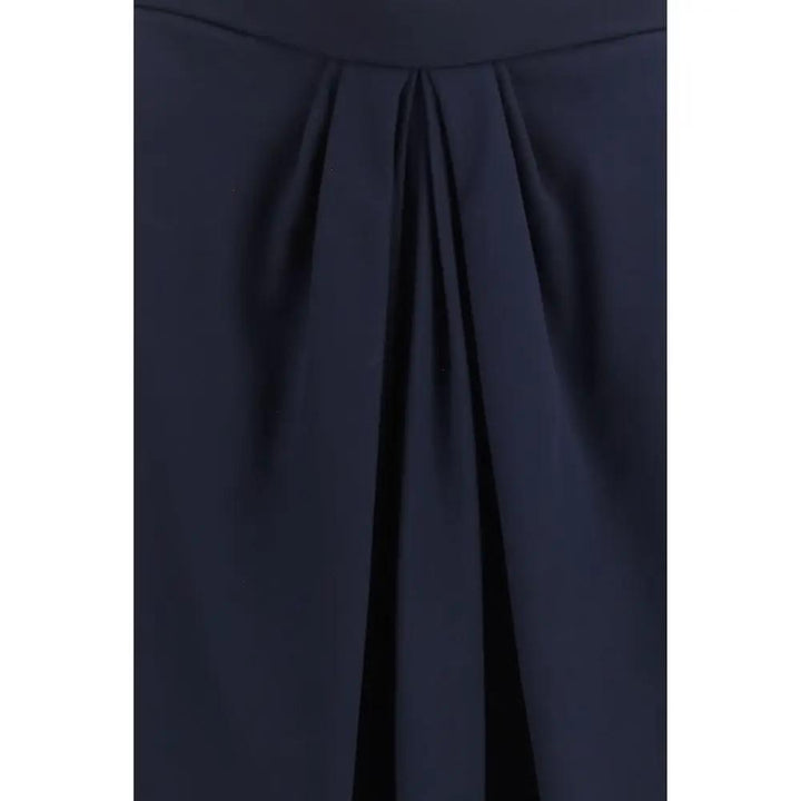 Giorgio Armani Sample Sale | Giorgio Armani Blue Silk Long Skirt - | Designer outlet