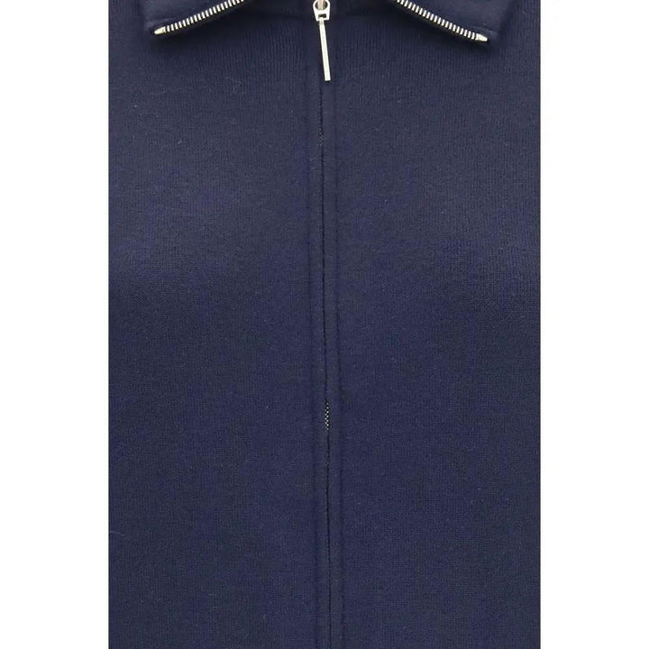 Giorgio Armani Sample Sale | Giorgio Armani Blue Wool Oves Aries Bomber - | Designer outlet