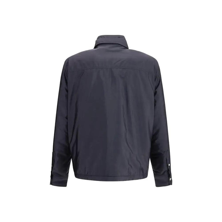 Moncler Blue Polyamide Shell Jacket