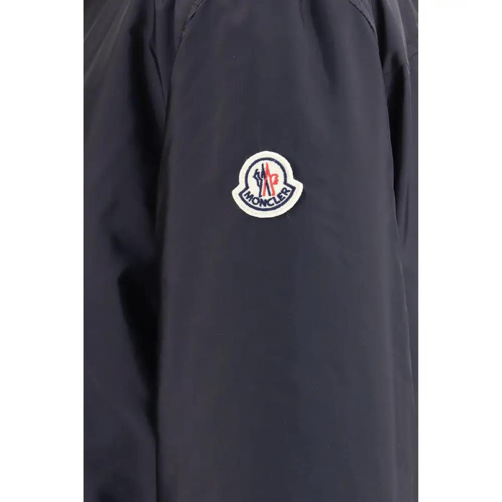 Moncler Blue Polyamide Shell Jacket