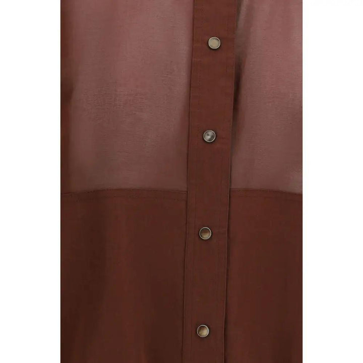 Brunello Cucinelli Sample Sale | Brunello Cucinelli Red Cotton Shell Jacket - | Designer outlet