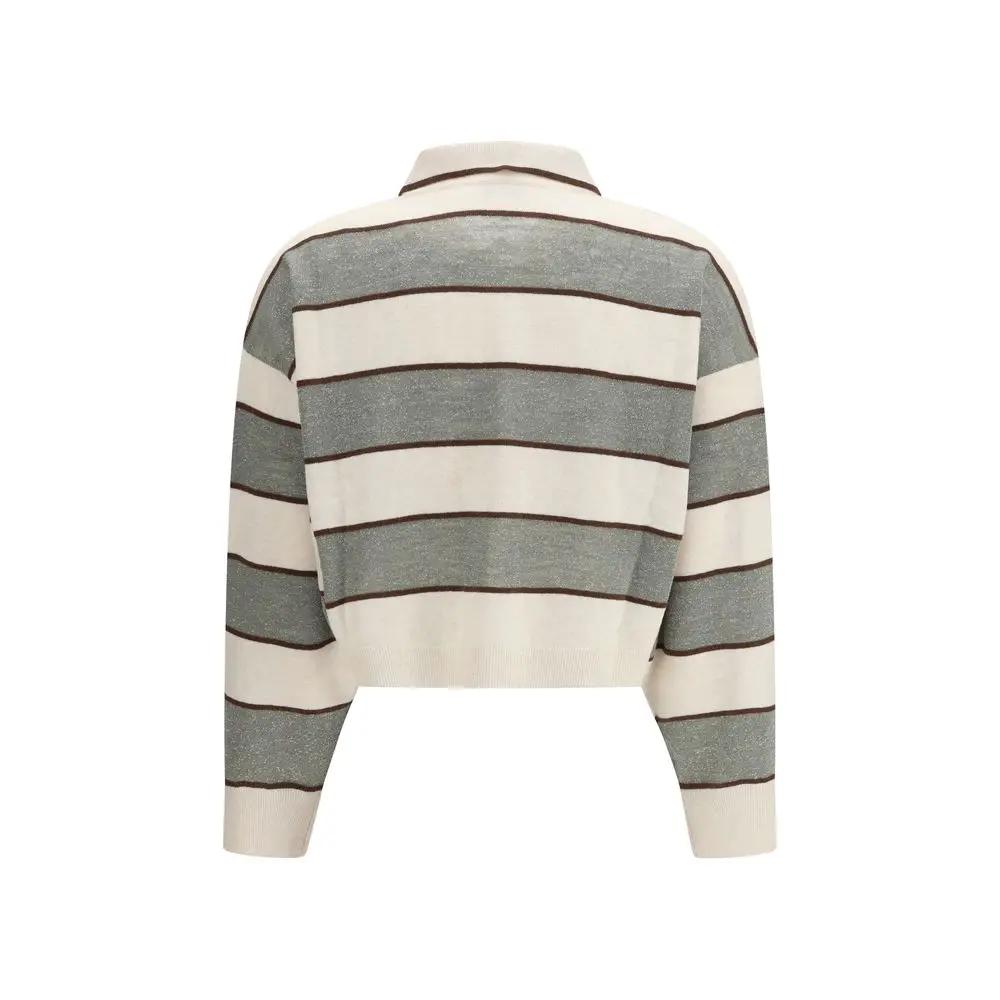 Brunello Cucinelli Sample Sale | Brunello Cucinelli Multicolor Wool Oves Aries T-Shirt - | Designer outlet