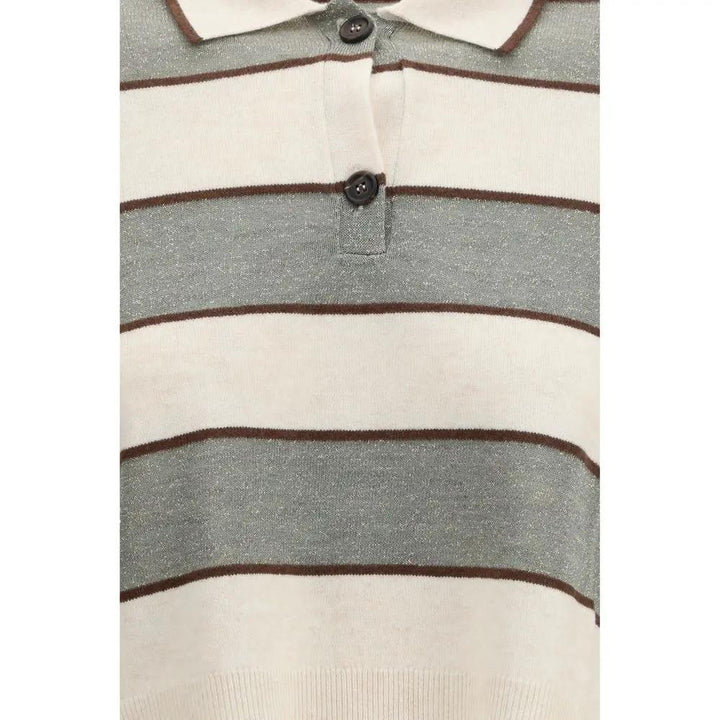 Brunello Cucinelli Sample Sale | Brunello Cucinelli Multicolor Wool Oves Aries T-Shirt - | Designer outlet