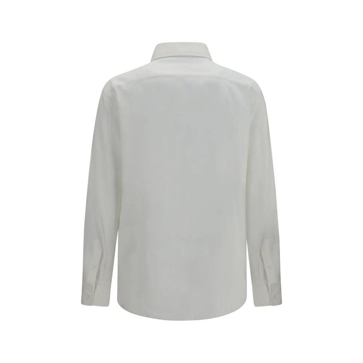 Brunello Cucinelli Sample Sale | Brunello Cucinelli White Cotton Dress Shirt - | Designer outlet