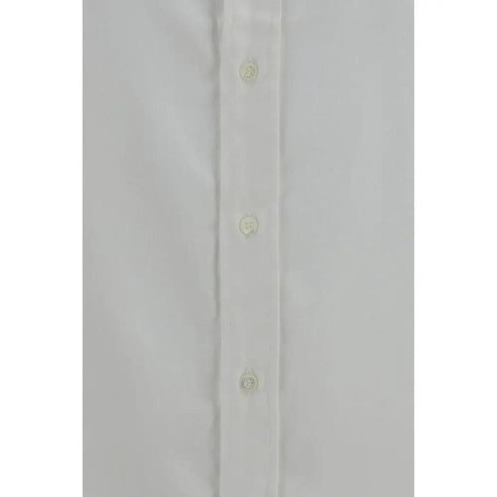 Brunello Cucinelli Sample Sale | Brunello Cucinelli White Cotton Dress Shirt - | Designer outlet