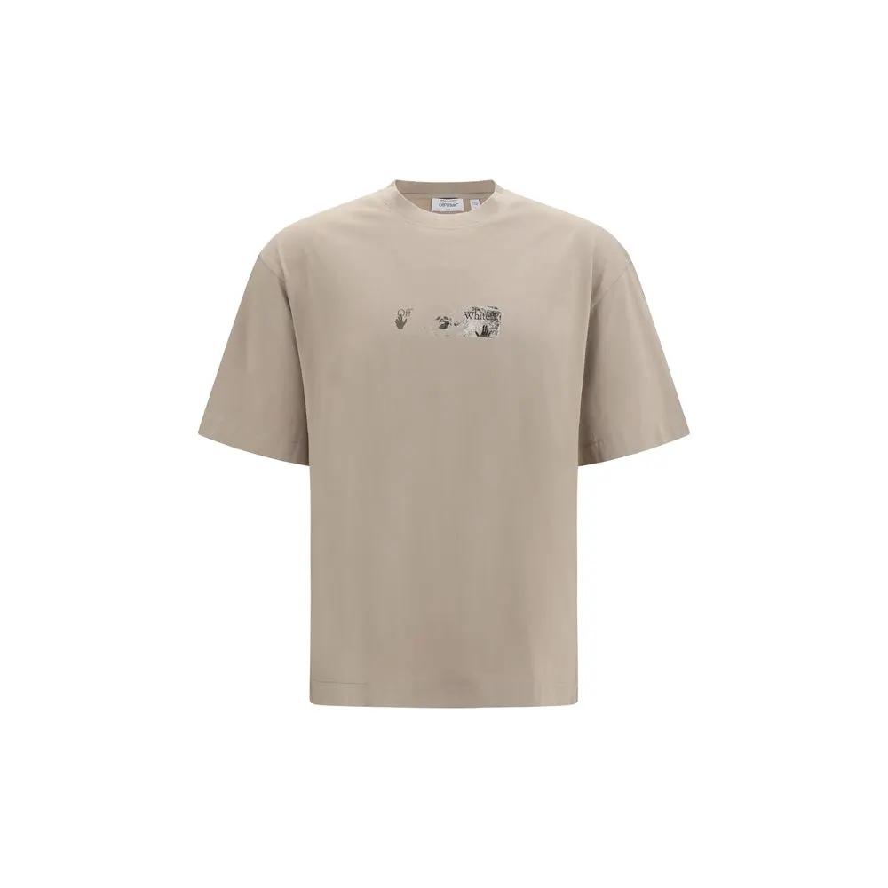 Off-White Sample Sale | Off-White Beige Cotton Sportswear - | Designer outlet