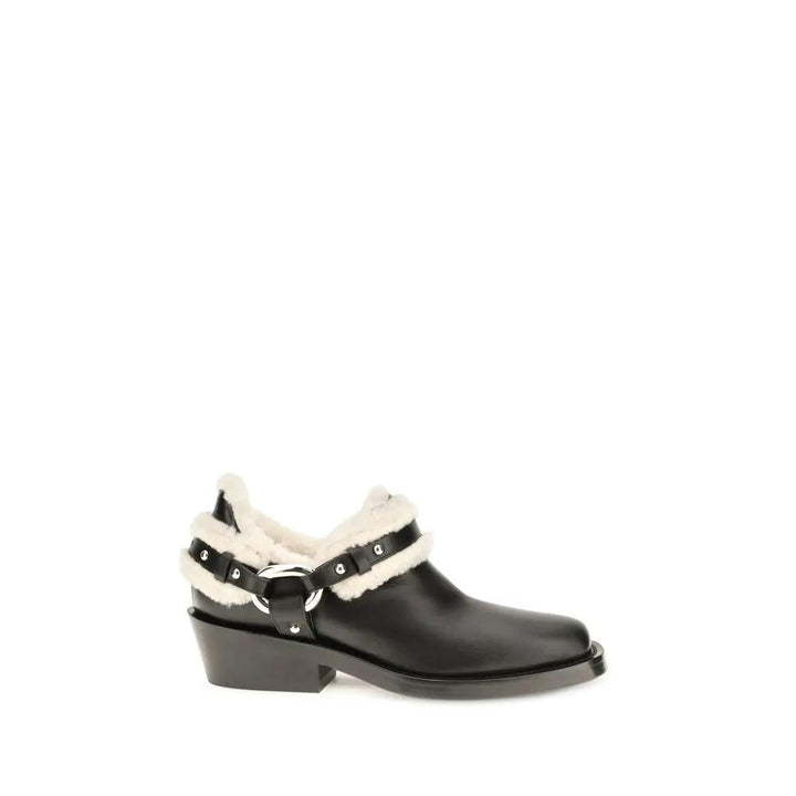 Rabanne Sample Sale | Rabanne Black Calf Leather Bos Taurus Ankle Boots - | Designer outlet