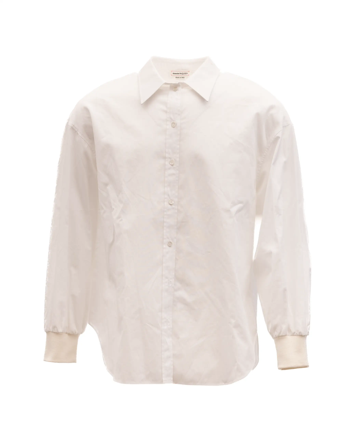 Alexander McQueen Sample Sale | Alexander McQueen White Cotton Shirt - | Designer outlet