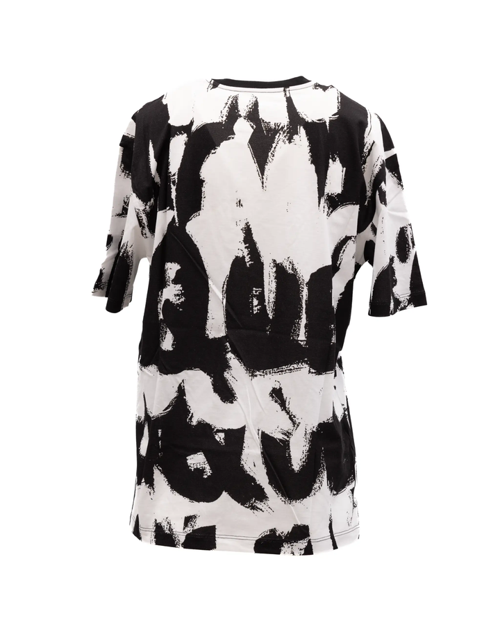 Alexander McQueen Sample Sale | Alexander McQueen Black and White Cotton T-shirt - | Designer outlet