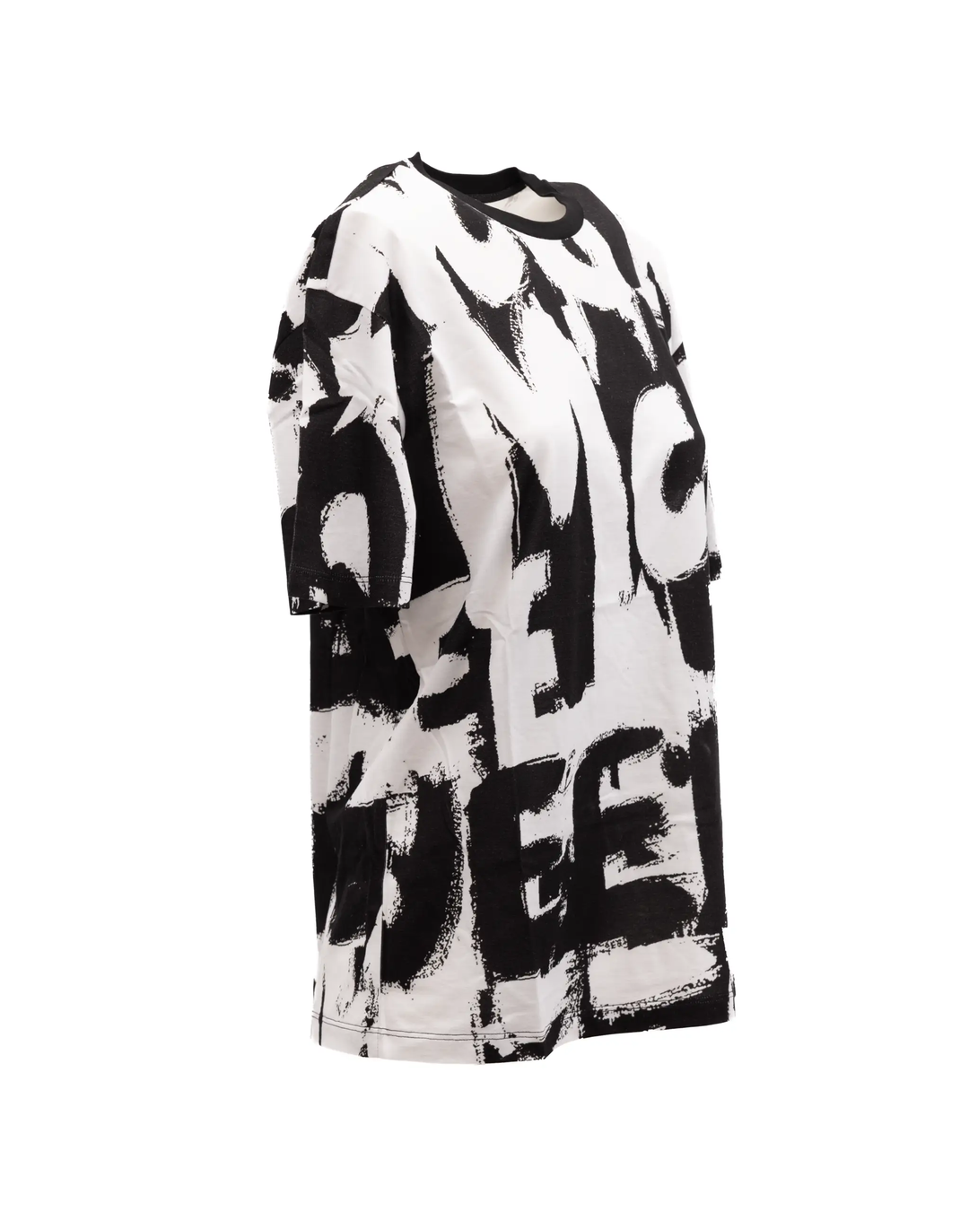 Alexander McQueen Sample Sale | Alexander McQueen Black and White Cotton T-shirt - | Designer outlet