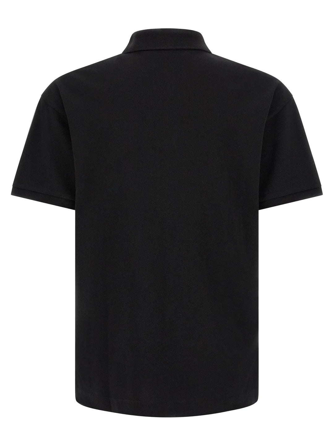 Palm Angels Black Cotton Polo Shirt