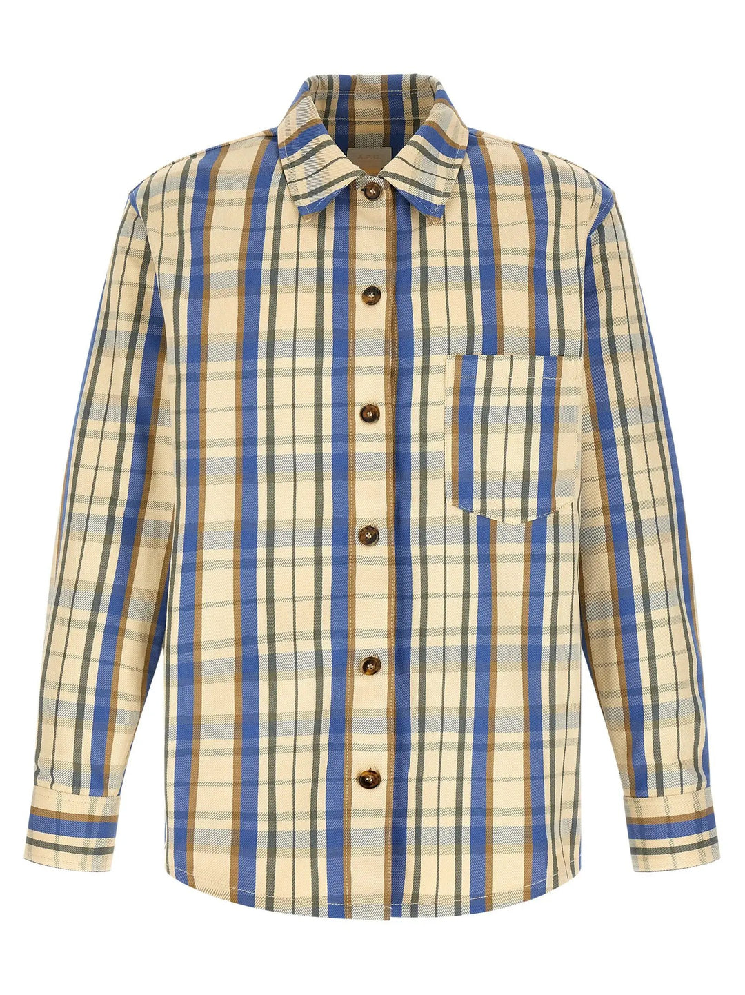A.P.C. Checked Cotton Overshirt
