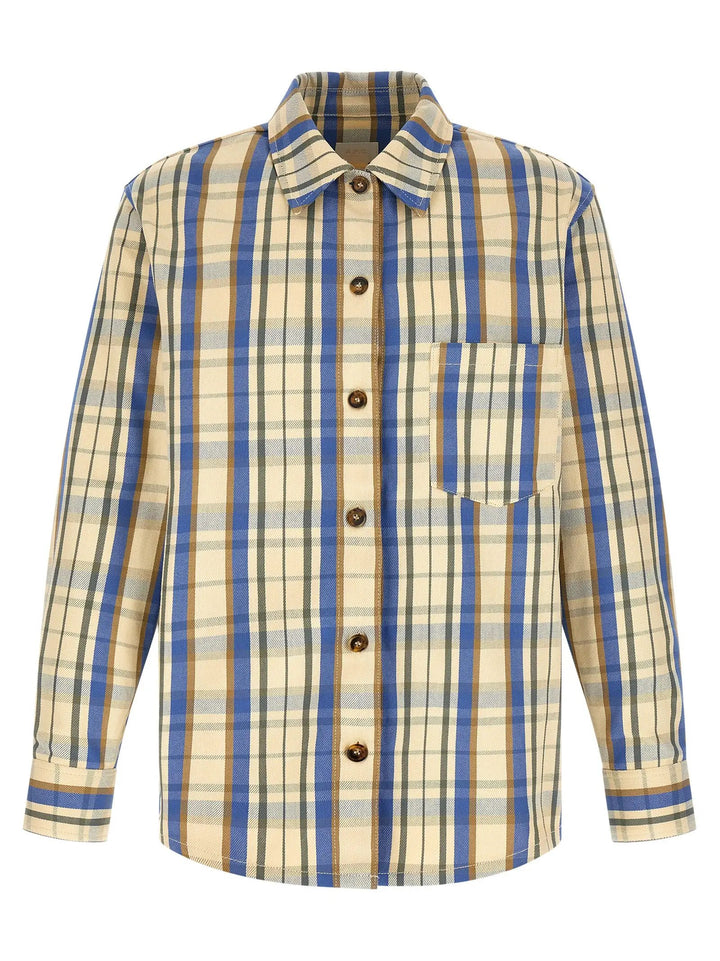 A.P.C. Checked Cotton Overshirt