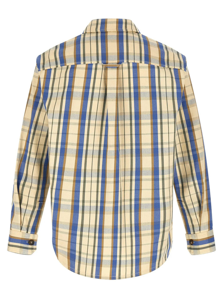 A.P.C. Checked Cotton Overshirt