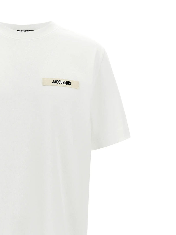 Jacquemus White Cotton T-Shirt
