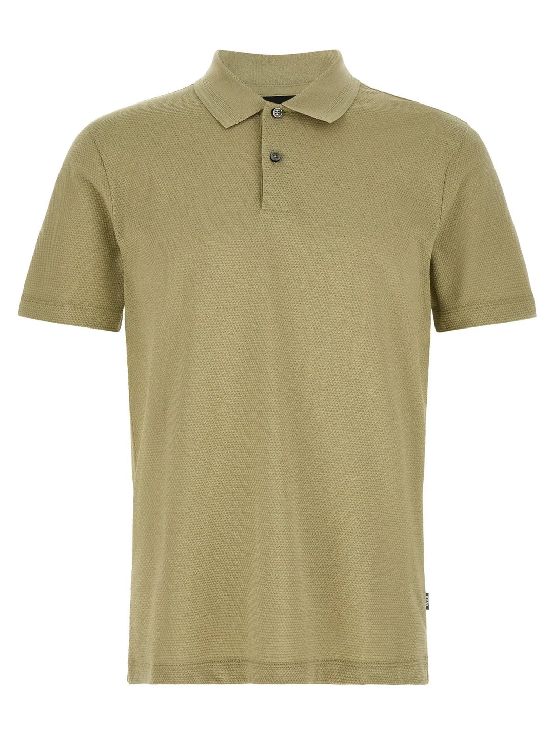 Hugo Boss Beige Cotton Polo Shirt