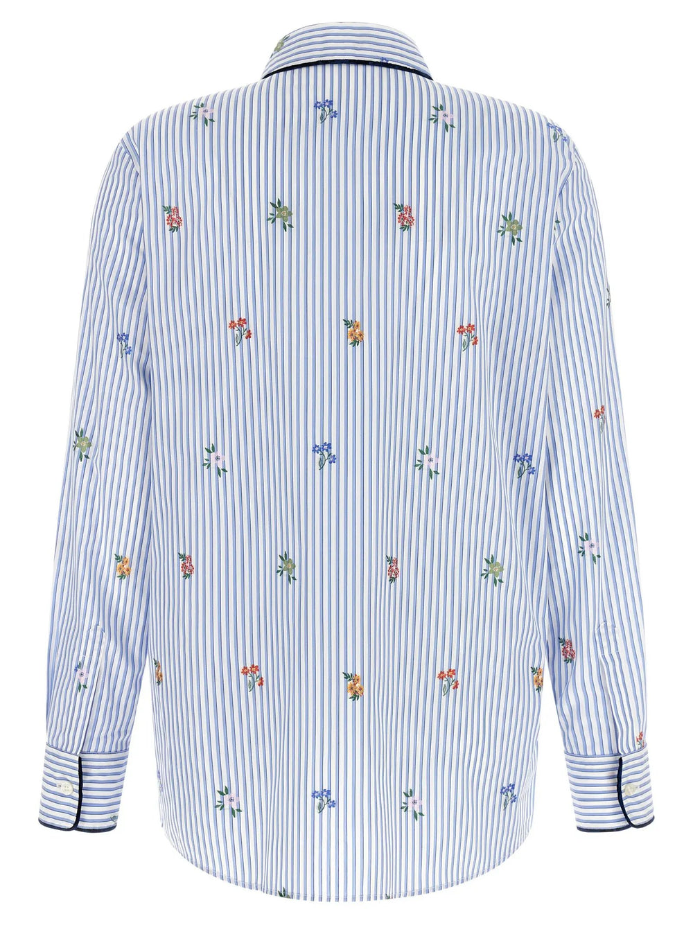 Etro Sample Sale | Etro Blue Cotton Blouse - | Designer outlet